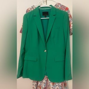 Banana Republic Kelly Green Blazer Size 8